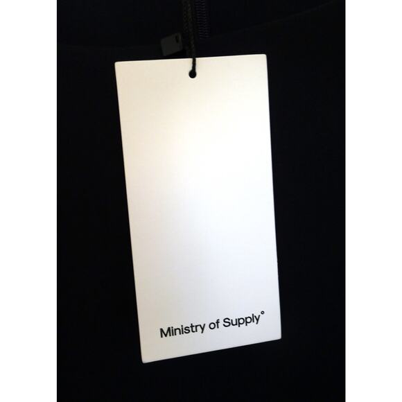 MINISTRY OF SUPPLY Japanese Kinetic Sheath Pencil Dress Workleisure 10 NWT $175 - Picture 5 of 8